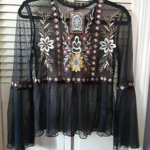 Altar'd State Sheer Blouse